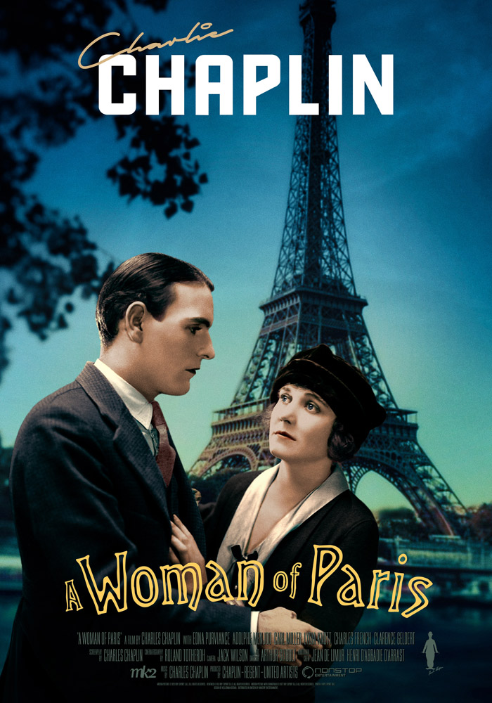 A Woman of Paris (1923) Charles Chaplin onesheet eng
