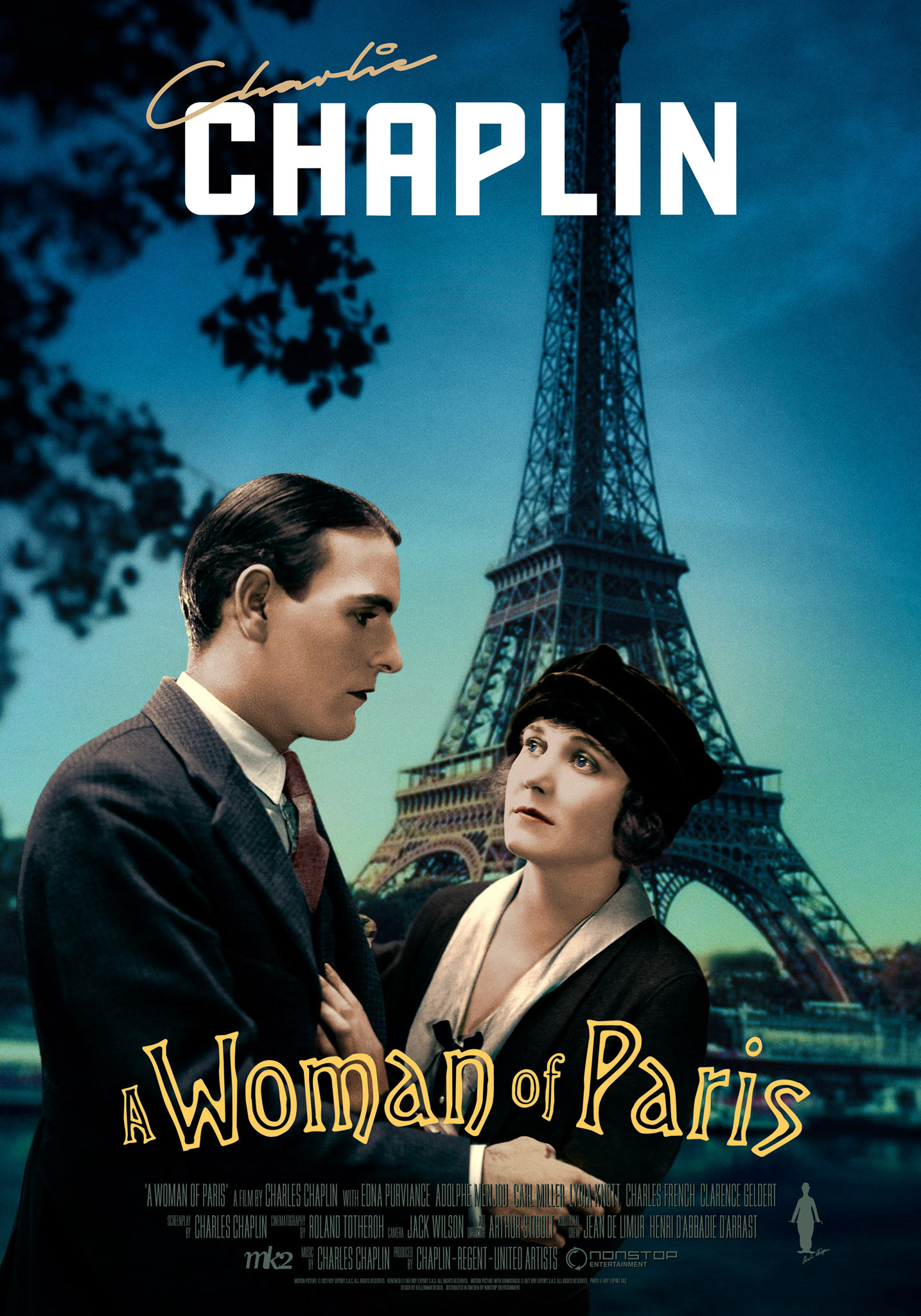 A Woman of Paris (1923) theatrical onesheet
