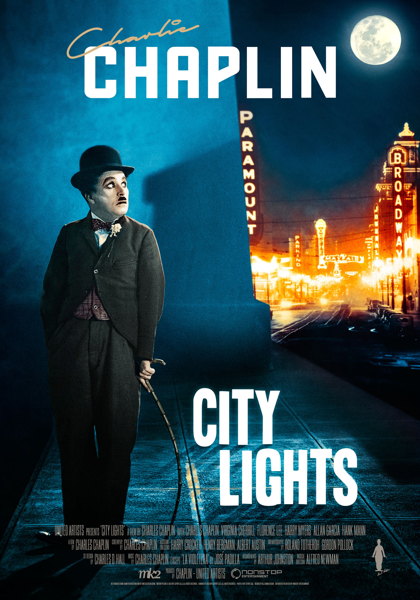 City Lights (1931) theatrical onesheet