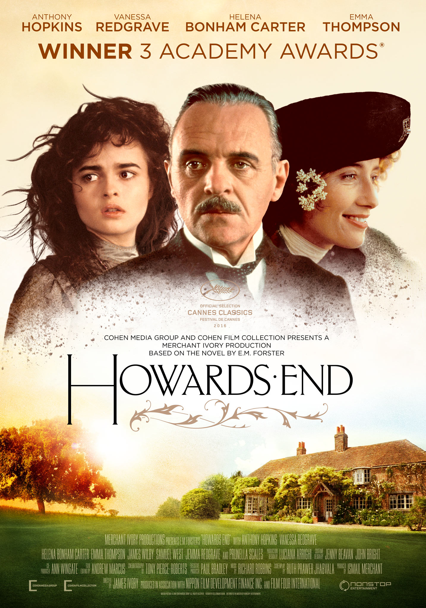 Howards End (1992) theatrical onesheet