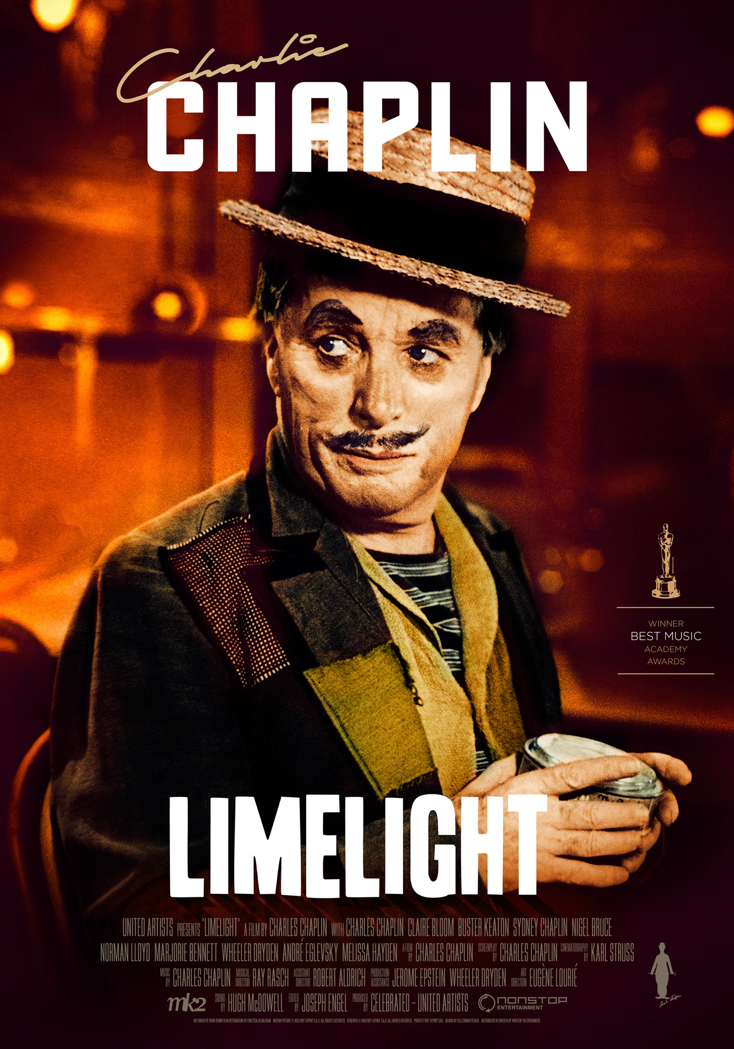 Limelight (1952) theatrical onesheet