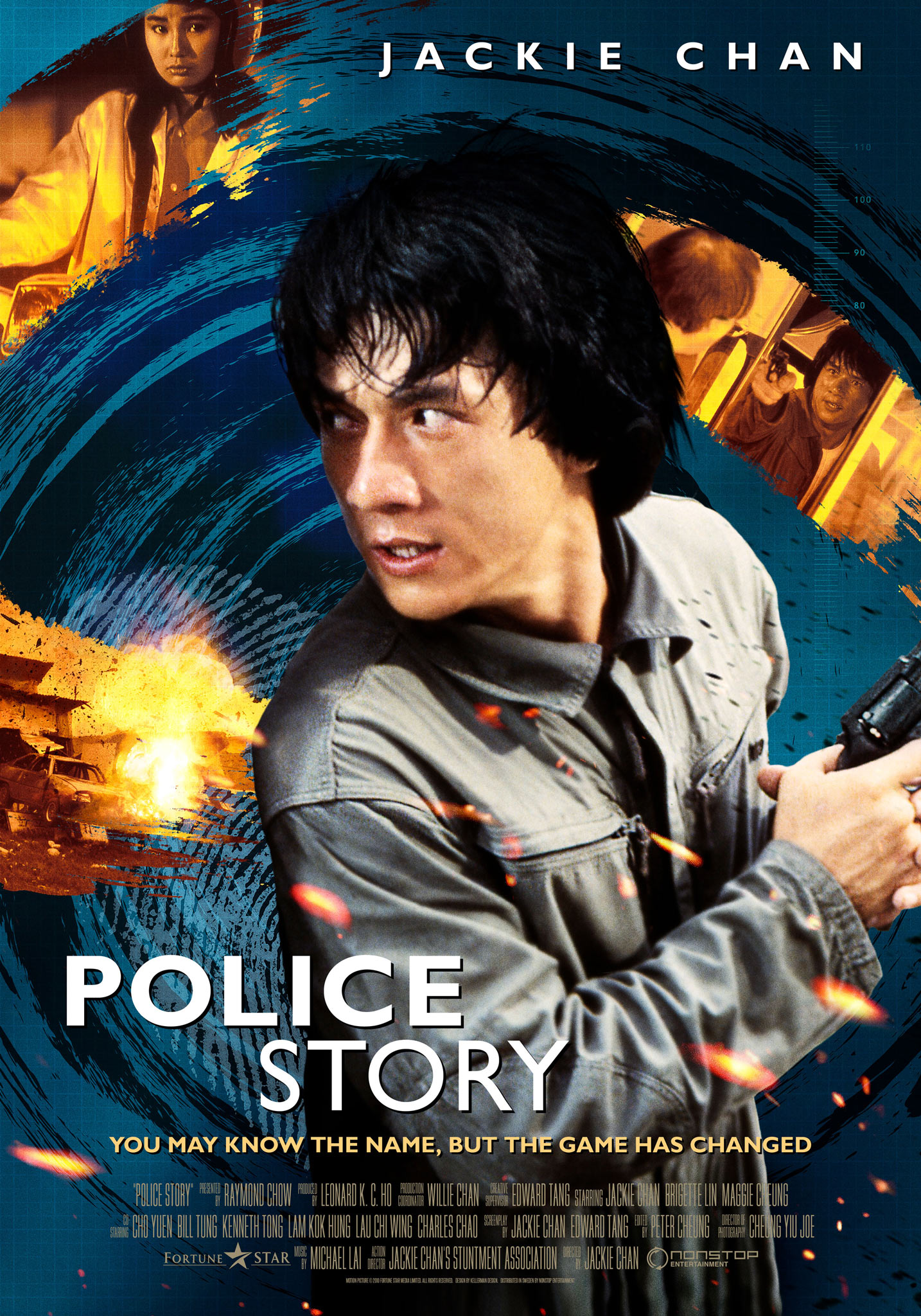 Police Story (1985) theatrical onesheet