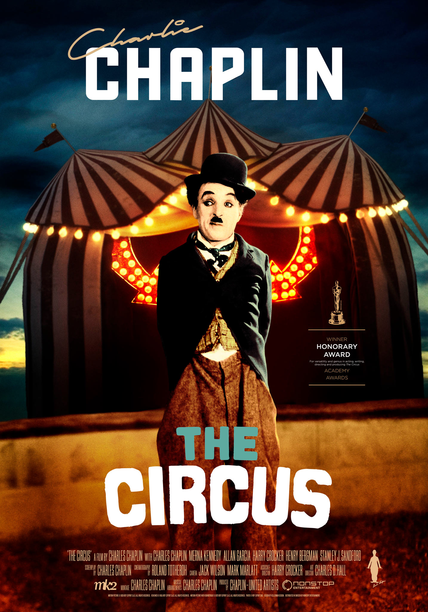 The Circus (1928) theatrical onesheet