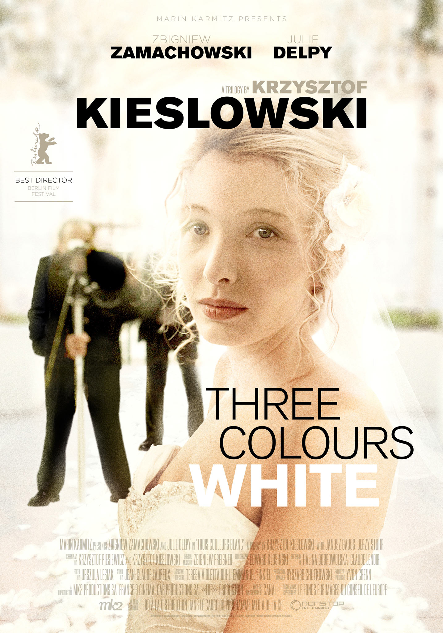 Three Colours White (1993) theatrical onesheet