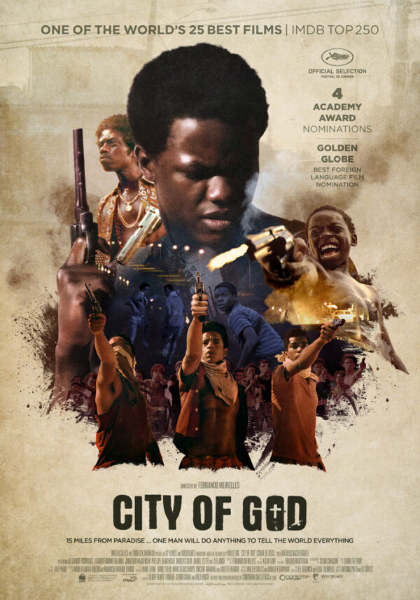 City Of God 2002 Movie Poster Kellerman Design 2972