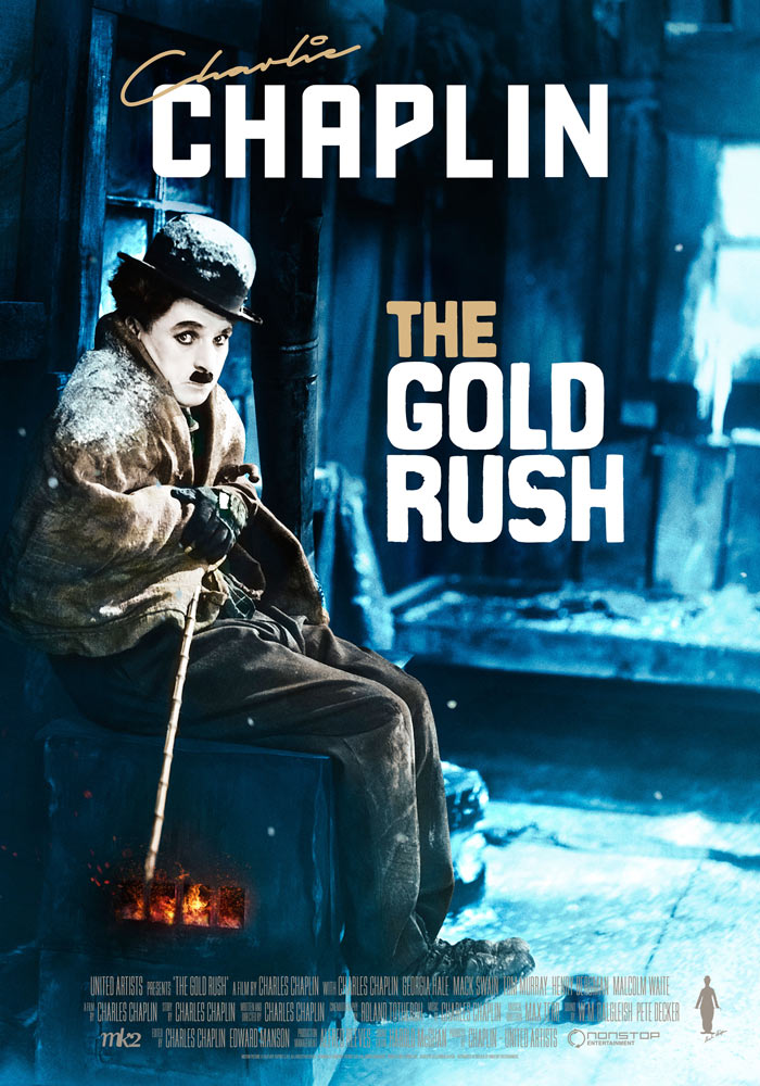 The Gold Rush (1925) Charlie Chaplin onesheet eng