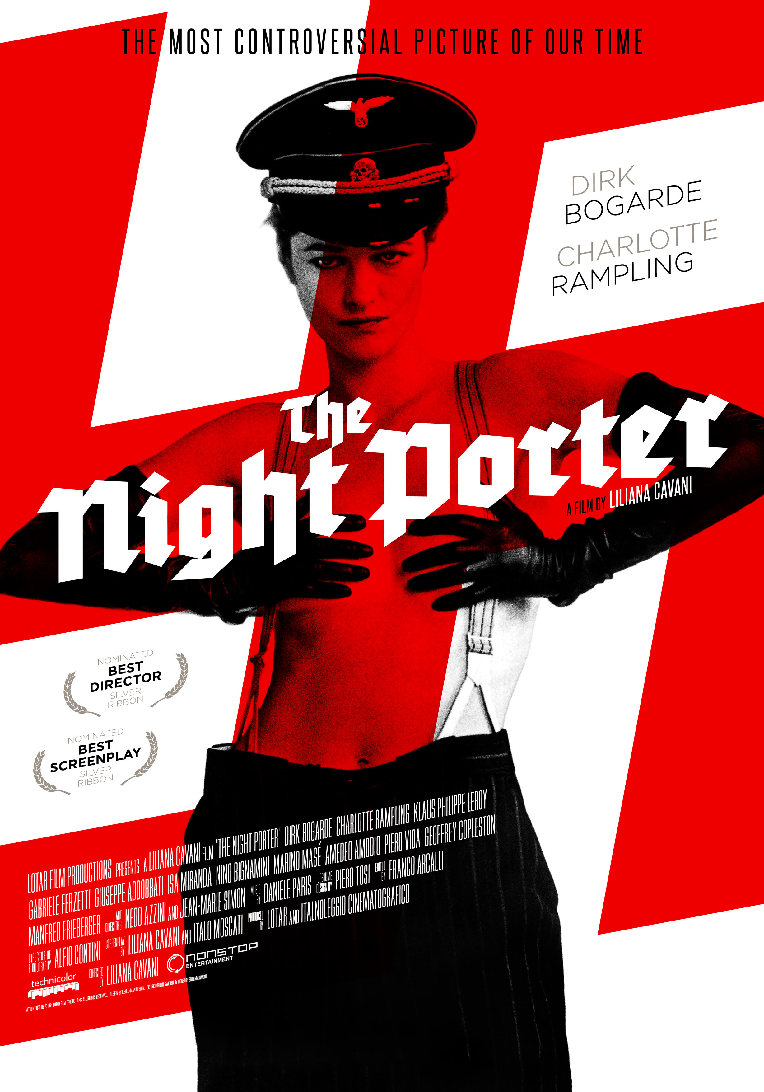 The Night Porter (1974) Liliana Cavani onesheet 2 eng