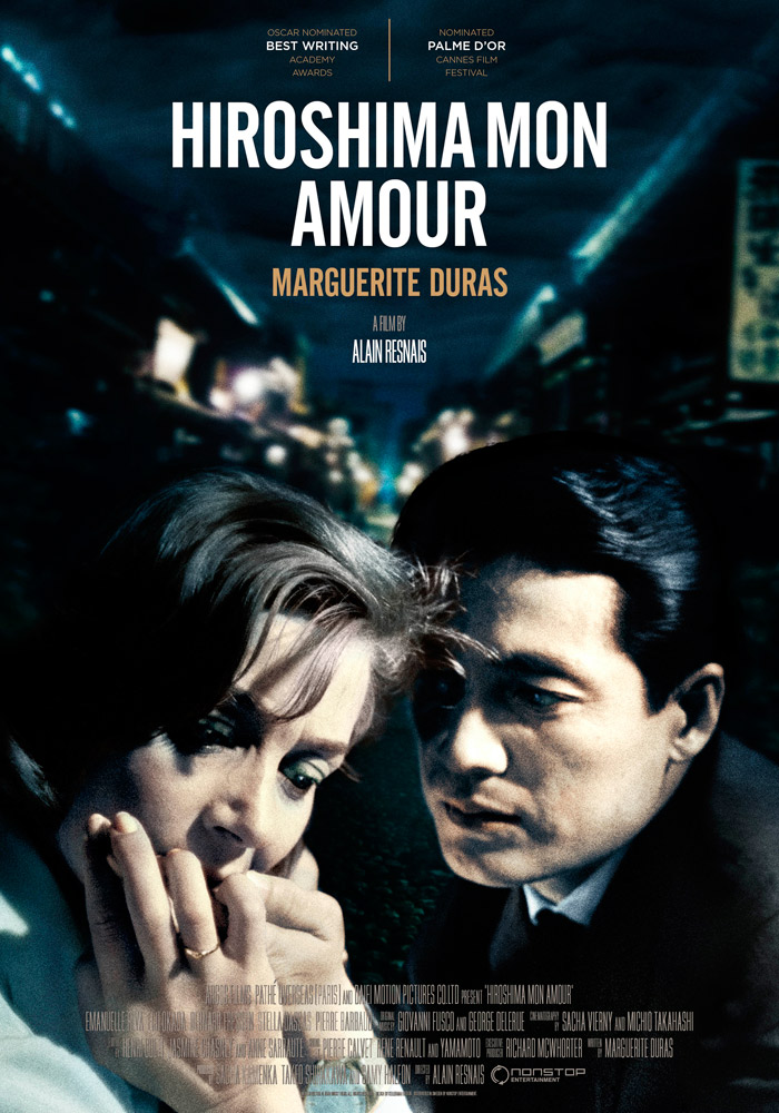 Hiroshima Mon Amour (1959) Alain Resnais theatrical onesheet eng
