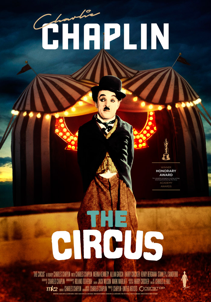 The Circus (1928) Charlie Chaplin theatrical onesheet eng