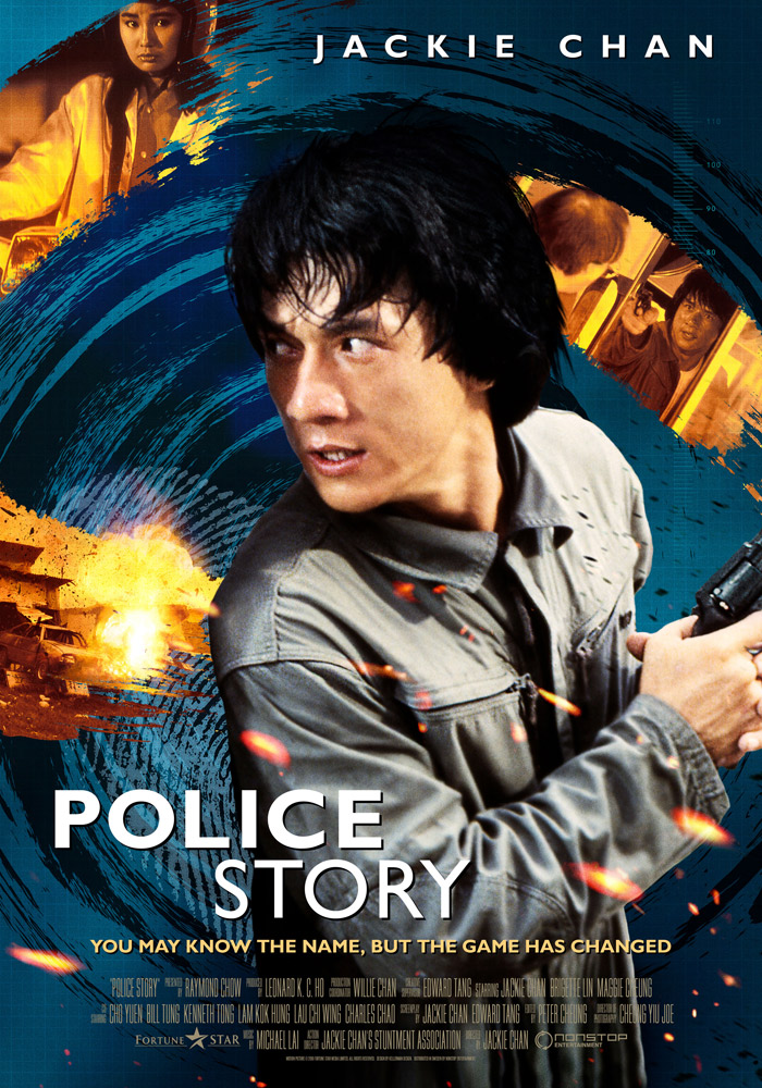 Police Story (1985) Jackie Chan theatrical onesheet