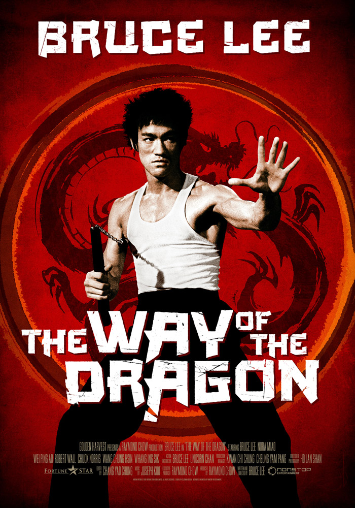 The Way of the Dragon (1972) Bruce Lee theatrical onesheet