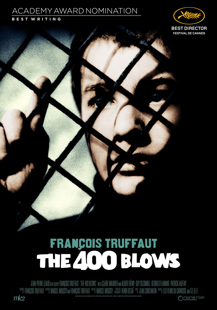 The 400 Blows (1959) Francois Truffaut theatrical onesheet eng