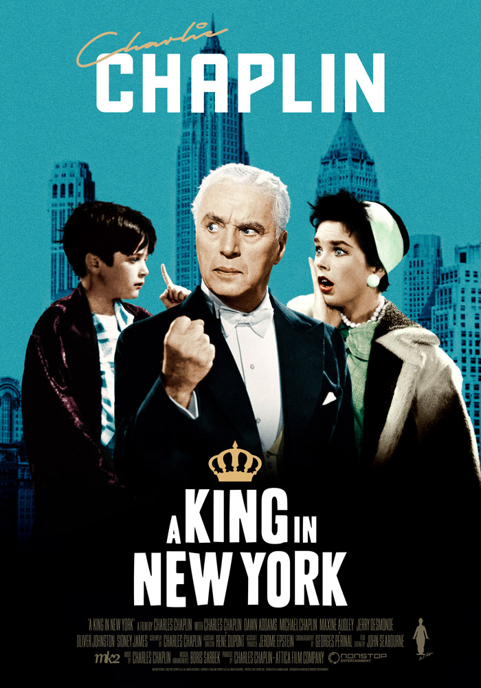 A King in New York (1957) Charles Chaplin onesheet eng