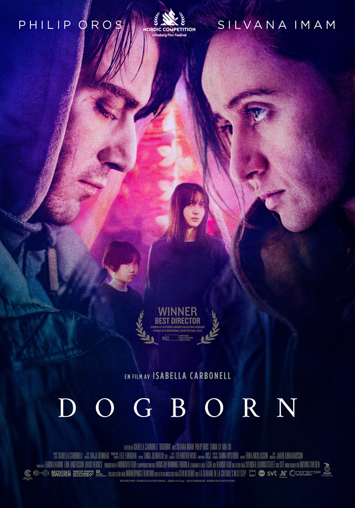 Dogborn (2023) Isabella Carbonell theatrical onesheet swe